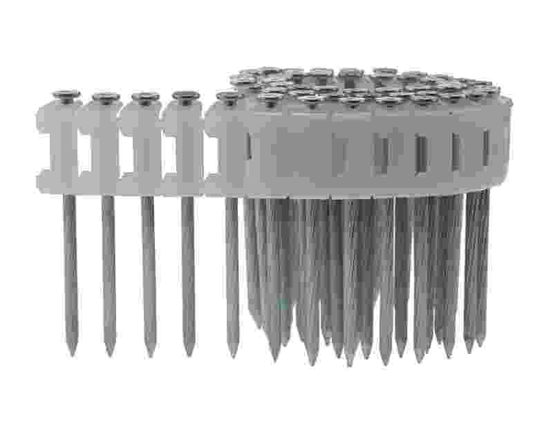 Concrete Pin Nails - 0 Degree Plastic Collated Coil Nails