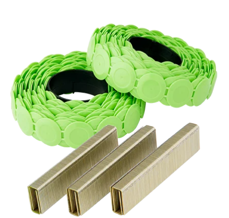 Cap Staples 3|8 Crown 18 Gauge Staples w|Caps