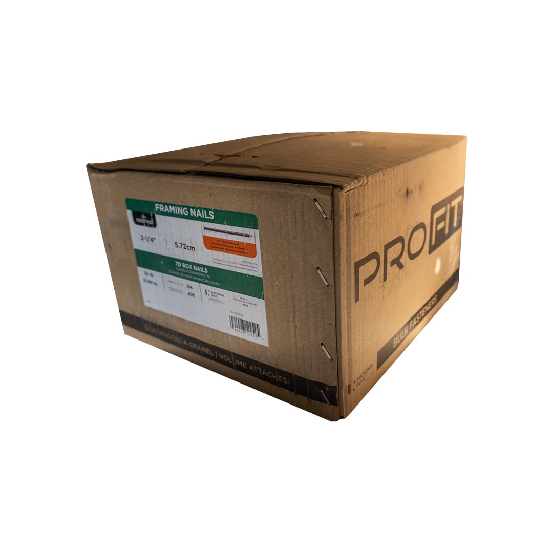 Pro-Fit 7D 2-1/4" Smooth Hot Dipped Galvanized Framing Nail 50lb box
