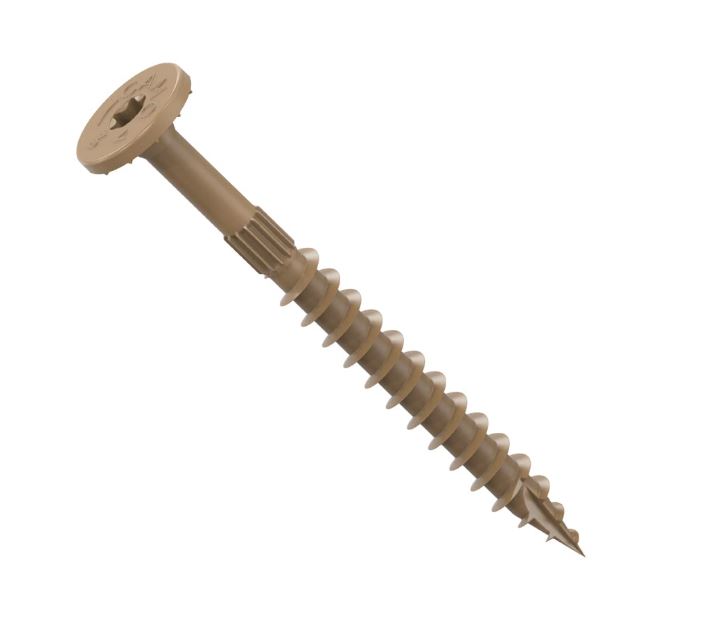 Camo 0360179 1/4" x 3" Structural Multi-Purpose Flat Head Exterior Screw