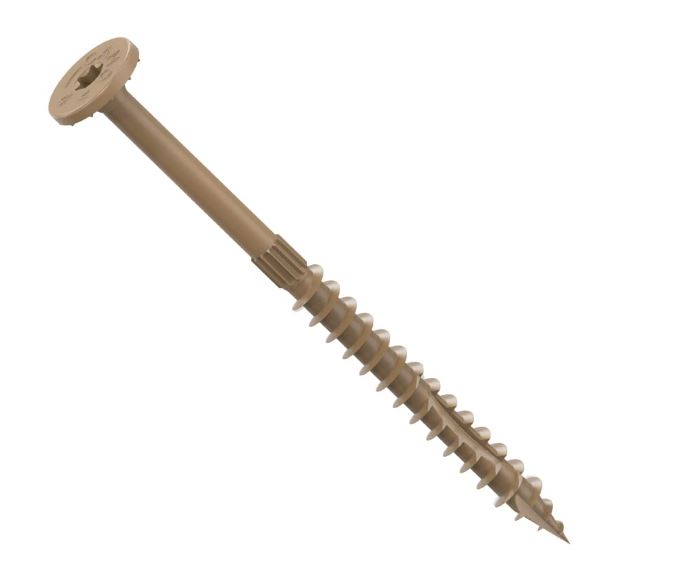 Camo 0360209 1/4" x 4" Structural Multi-Purpose Flat Head Exterior Screw