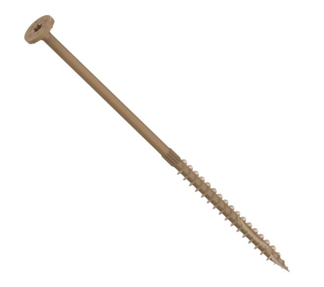 Camo 0360249 1/4" x 6" Structural Multi-Purpose Flat Head Exterior Screw