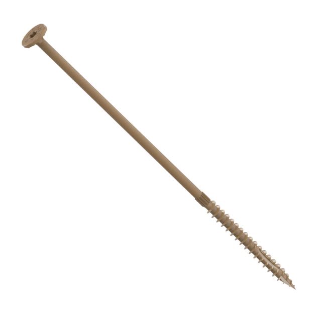Camo 0360269 1/4" x 8" Structural Multi-Purpose Flat Head Exterior Screw