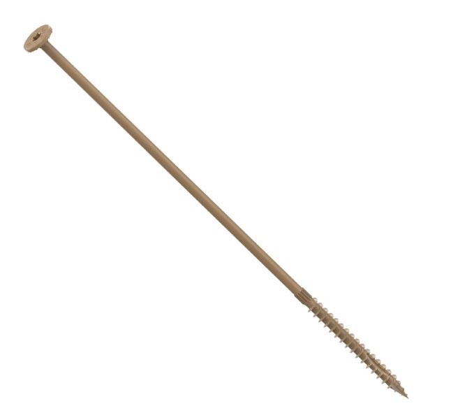 Camo 0360279 1/4" x 10" Structural Multi-Purpose Flat Head Exterior Screw