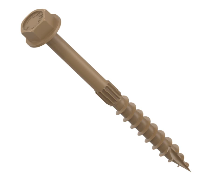 Camo 0364179 1/4" x 3" Structural Multi-Purpose Hex Head Exterior Screw