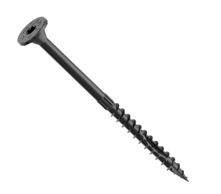Camo 0366209 5/16" x 4" Structural Multi-Ply & Ledger Flat Head Exterior Screw