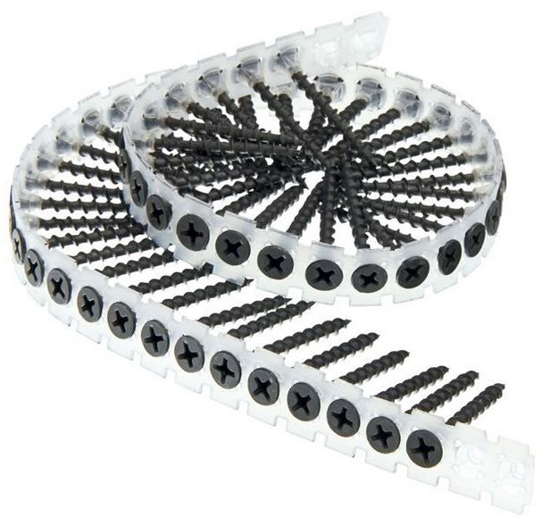 06A125P Screw #6 x 1-1/4", Drywall to Wood, Gray Phosphate