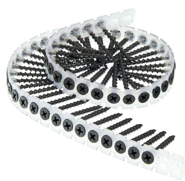 06A162P Screw #6 x 1-5/8", Drywall to Wood, Gray Phosphate