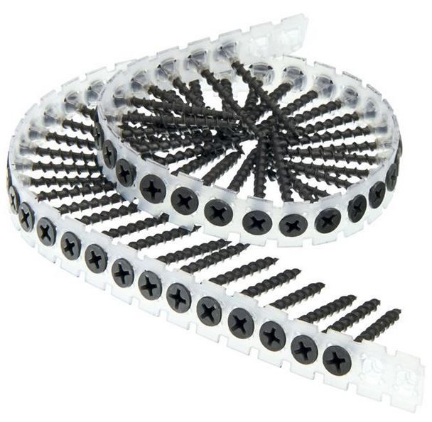 06A162PB Screw #6 x 1-5/8", Drywall to Wood, Gray Phosphate, Bulk