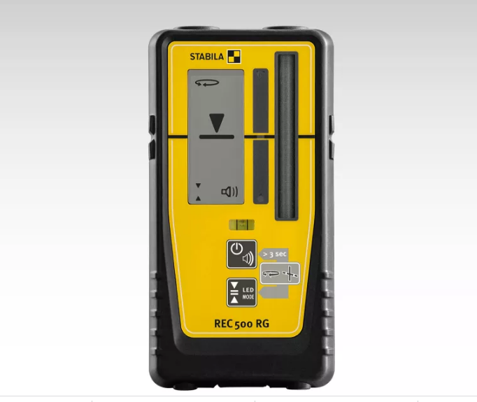Stabila Type REC 500 RG Rotation & Line Receiver front