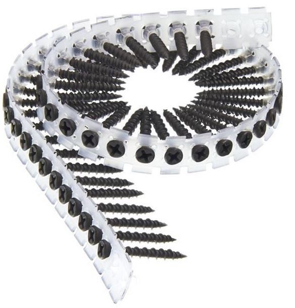 07Q100PB Screw #7 x 1" Sharp, Underlayment, Gray Phosphate