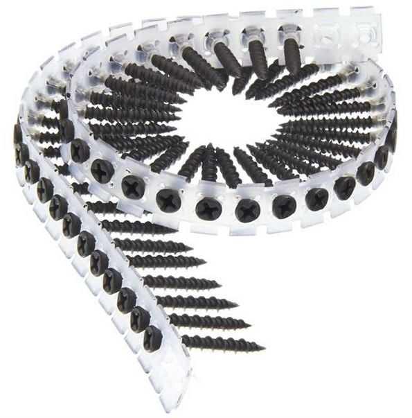 07Q125PB Screw #7 x 1-1/4", Sharp, Underlayment, Gray Phosphate