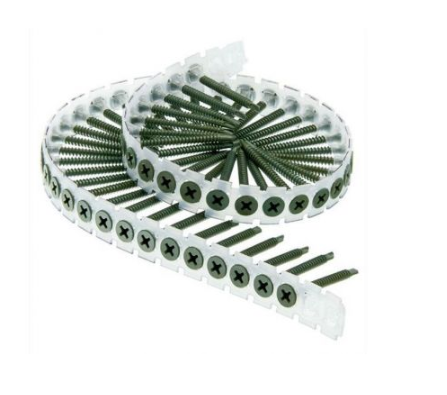 Senco 08C300WK Duraspin Screw #8 x 3", Drywall to Heavy Steel, Exterior 