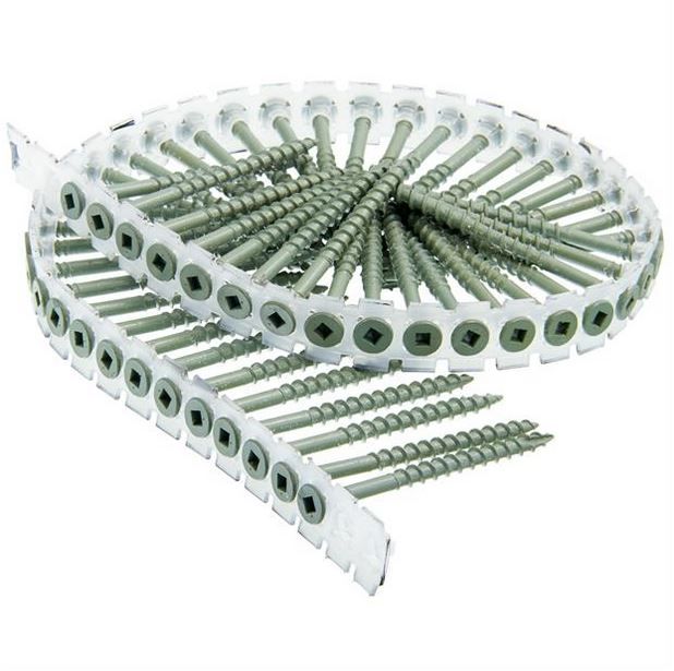 08D250W Screw #8 x 2-1/2", All Purpose Exterior Wood, Weatherex
