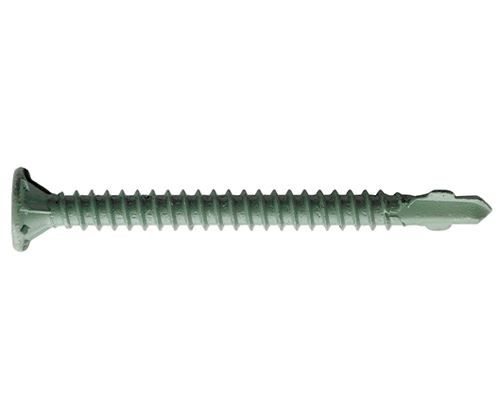 08G200WTWFWS Screw #8 x 2", Wood to Heavy Steel, #2SQ Wafer w/Nibs