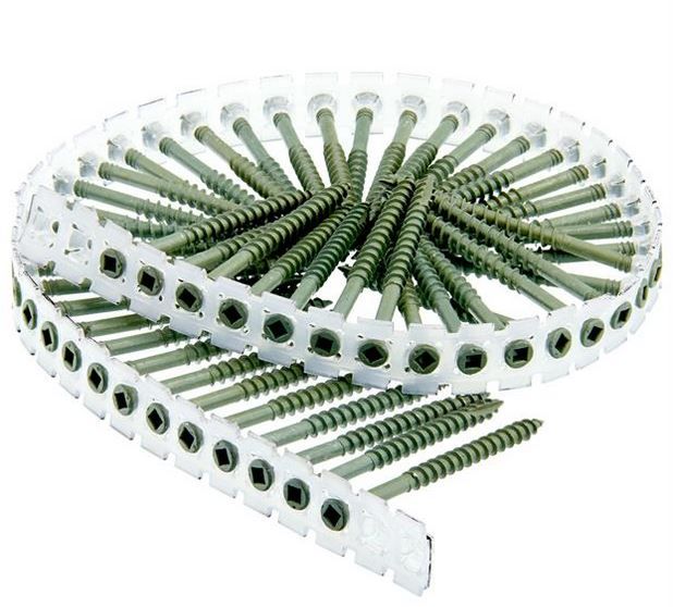 08R300W Screw, #8 x 3" Wood/Composite Deck, Weatherex