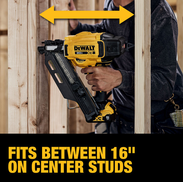 Dewalt DCN930B 20V MAX Cordless 30-Degree Framing Nailer (Bare Tool) driving nails