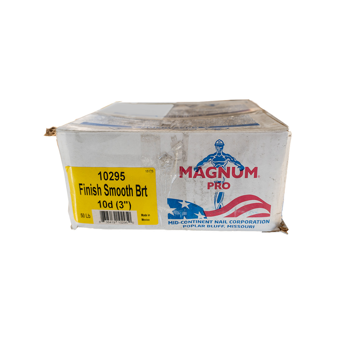 Magnum 10D 3" Smooth Brite Finish Nail