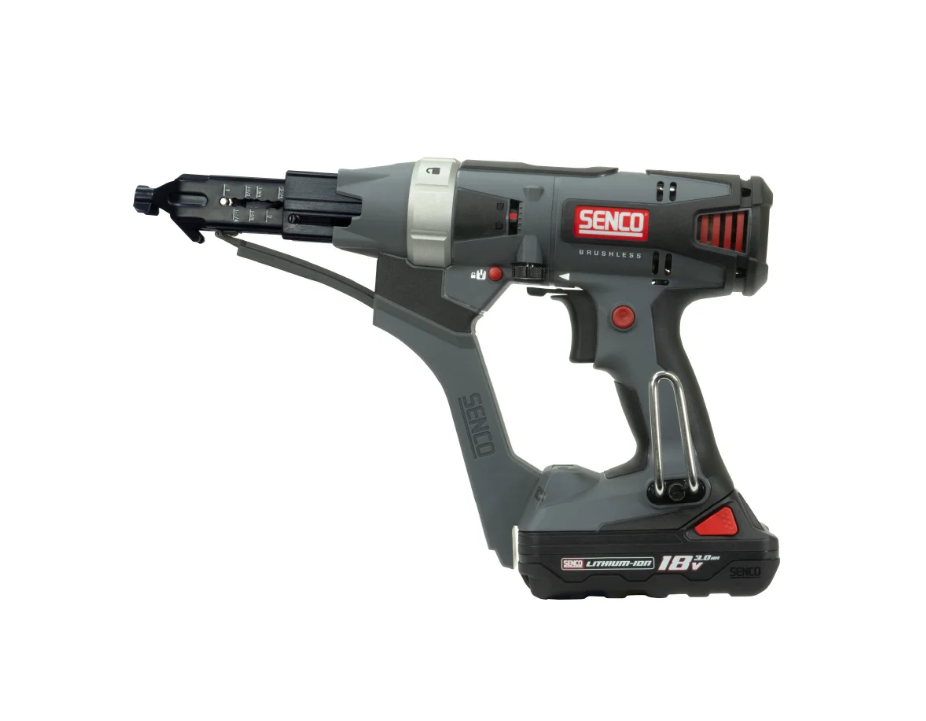 Senco DS322-18V Auto-Feed Cordless Screw Gun, 1" to 3"