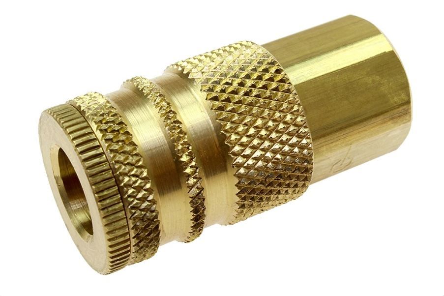 715BK 1/4" Industrial Coupler, 1/4" FPT