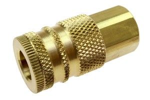 718BK 1/4" Industrial Coupler, 3/8" FPT