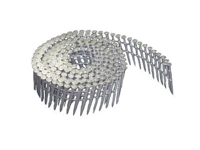 15200100K300HSSU 2" x .100 Knurled .300 Head Stainless Wire Coil Ballistic Pin