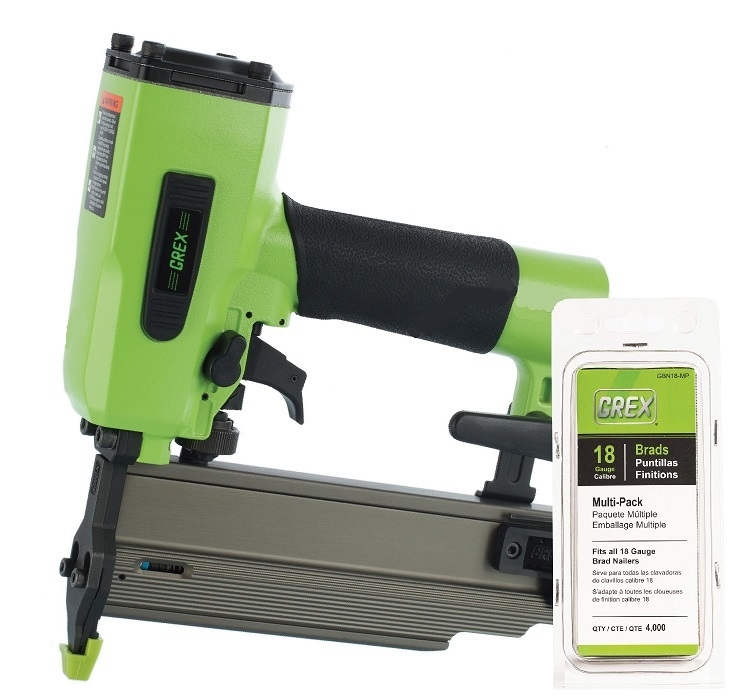 Grex 1850GB.H2 Brad Nailer Holiday Gift Set