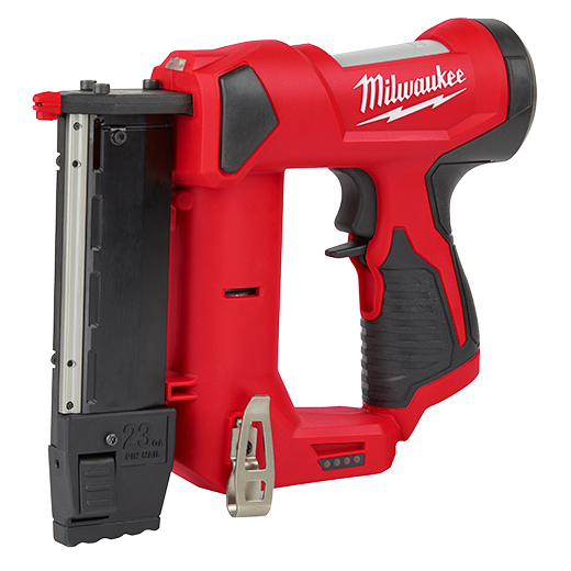 Milwaukee 2540-20 M12™ 23 Gauge Pin Nailer, 1/2" to 1-3/8" profile