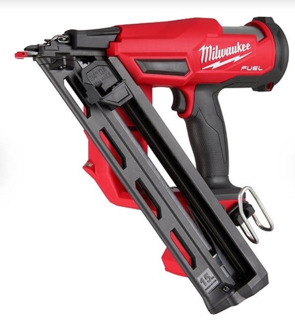 Milwaukee 2839-20 M18 Fuel 15 Gauge Angled Finish Nailer Kit Tool