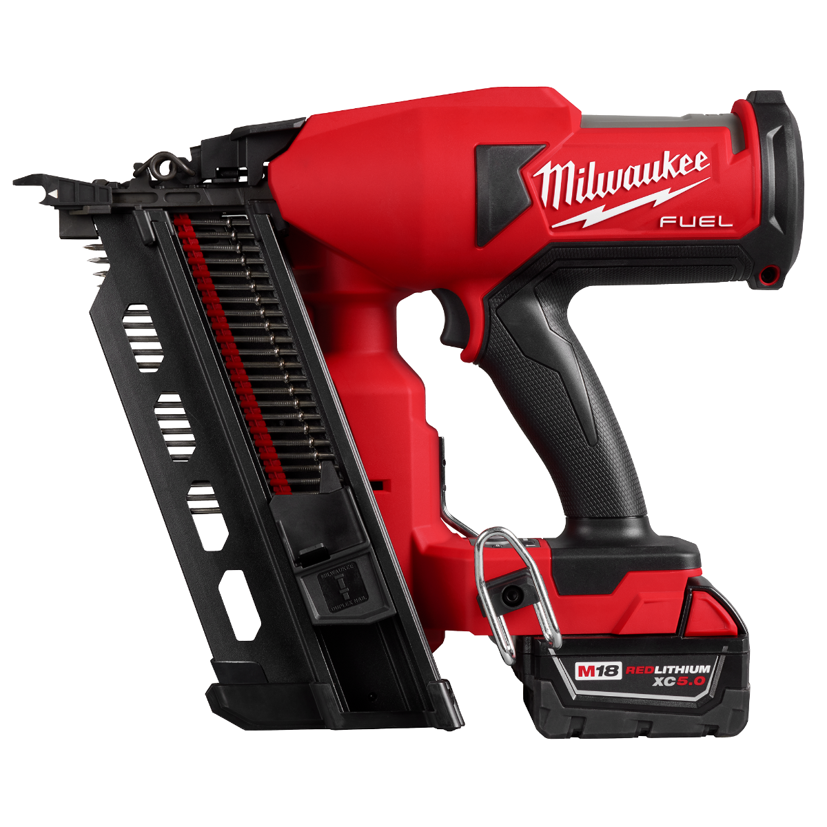 Milwaukee 2844-21 M18 Fuel Duplex Nailer Kit for collated duplex nails