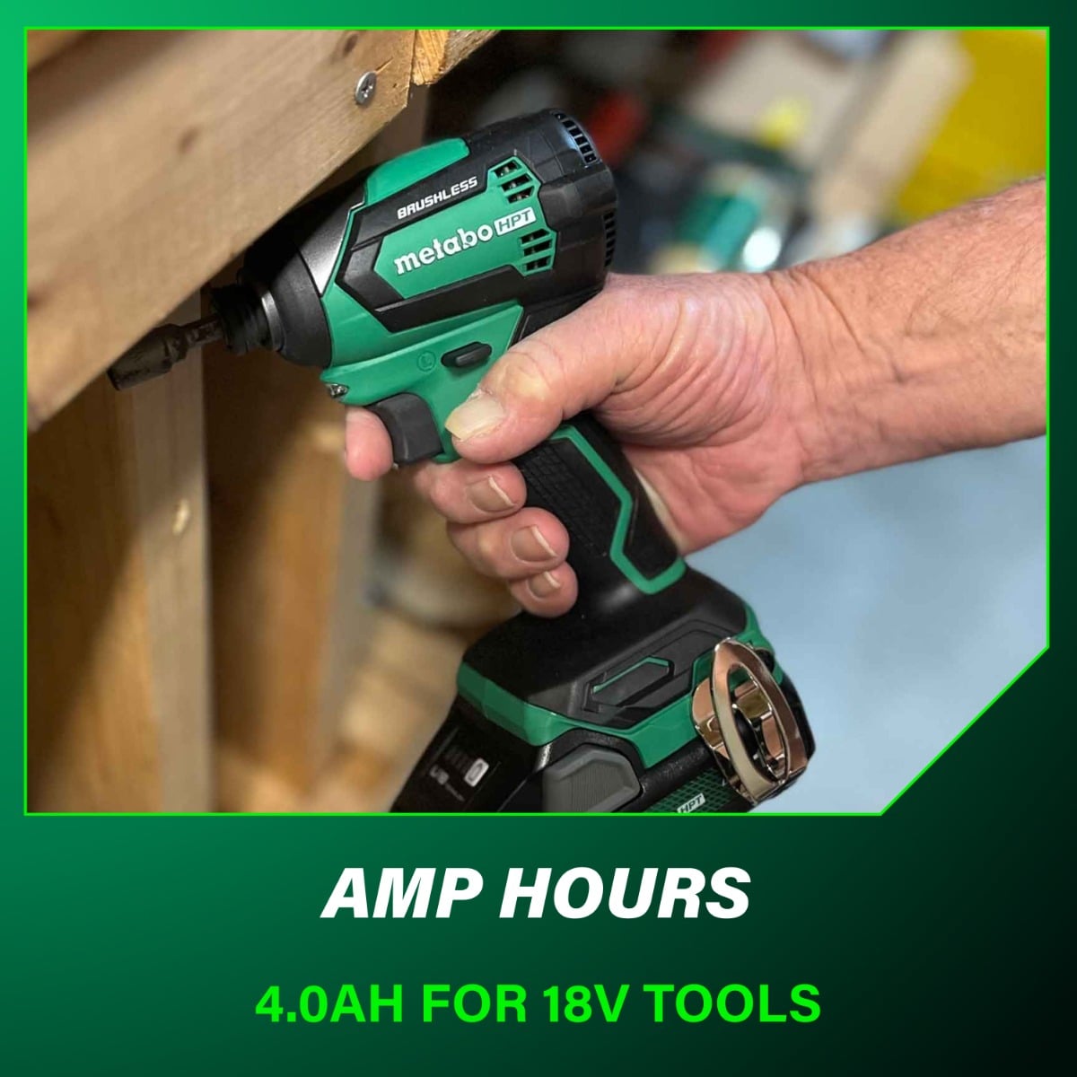 Metabo HPT 382332M Battery 4.0 Ah for 18V tools