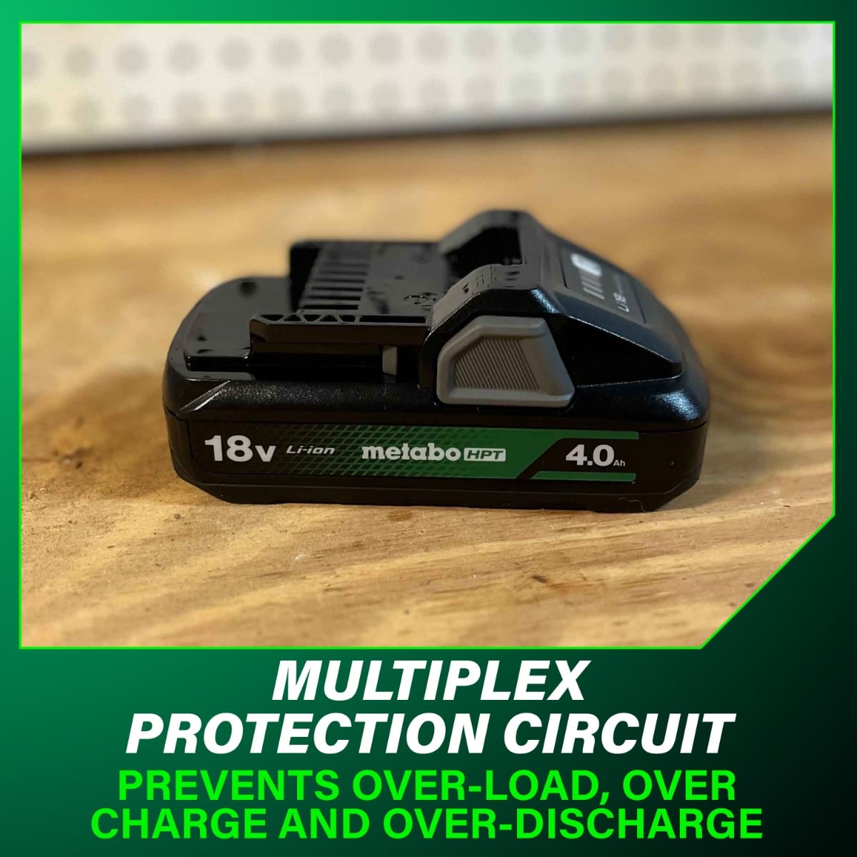 Metabo HPT BSL1840M 18V Lithium Ion Battery multiplex protection