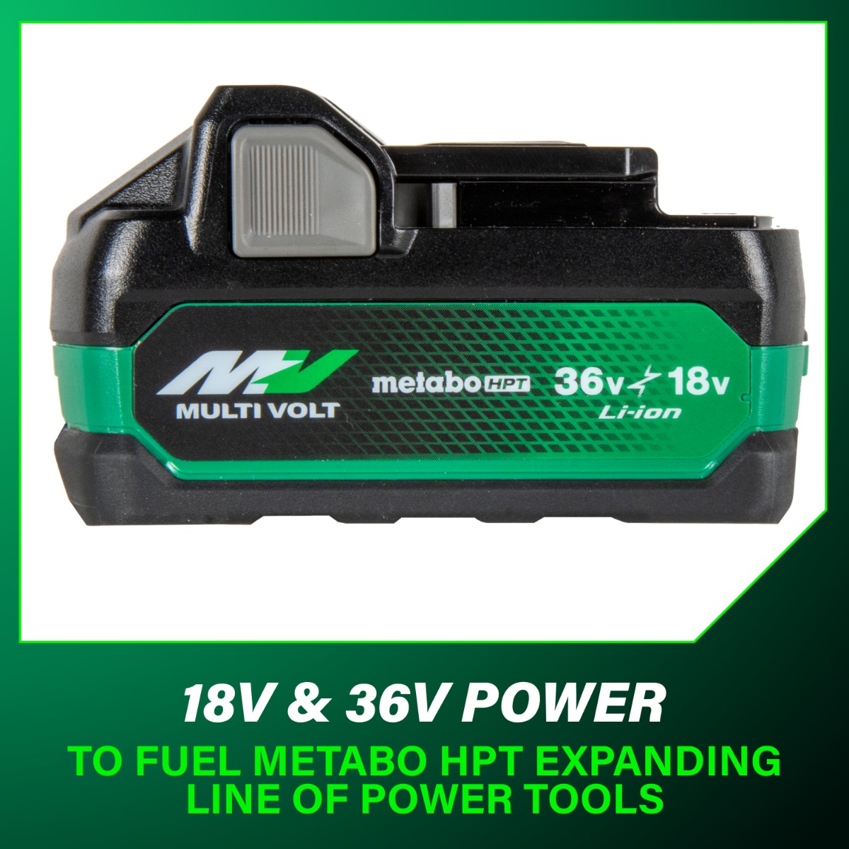 Metabo HPT BSL36A18X MultiVolt 36V/18V Li-Ion Battery 380083M