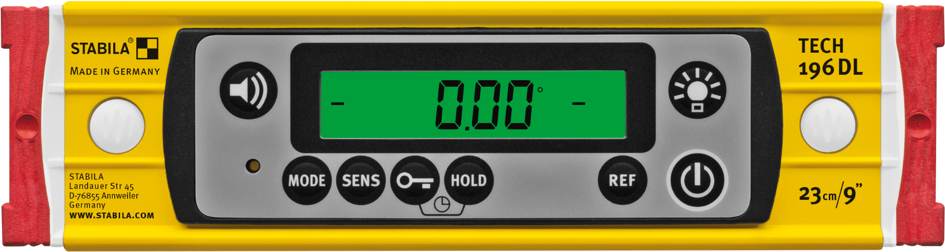 Stabila 39509 9" Type 196 DL Digital TECH Level