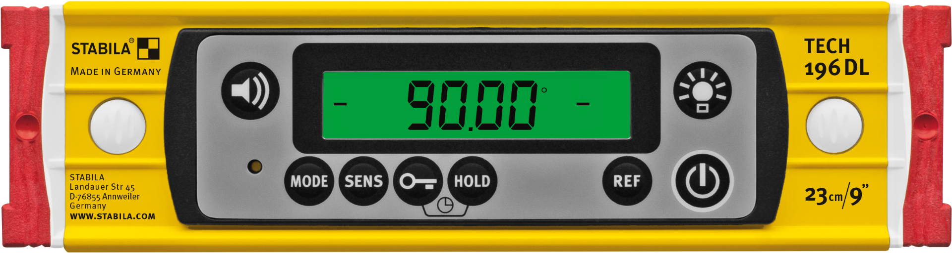 Stabila 39509 9" Type 196 DL Digital TECH Level 9-inch compact 100 percent digital