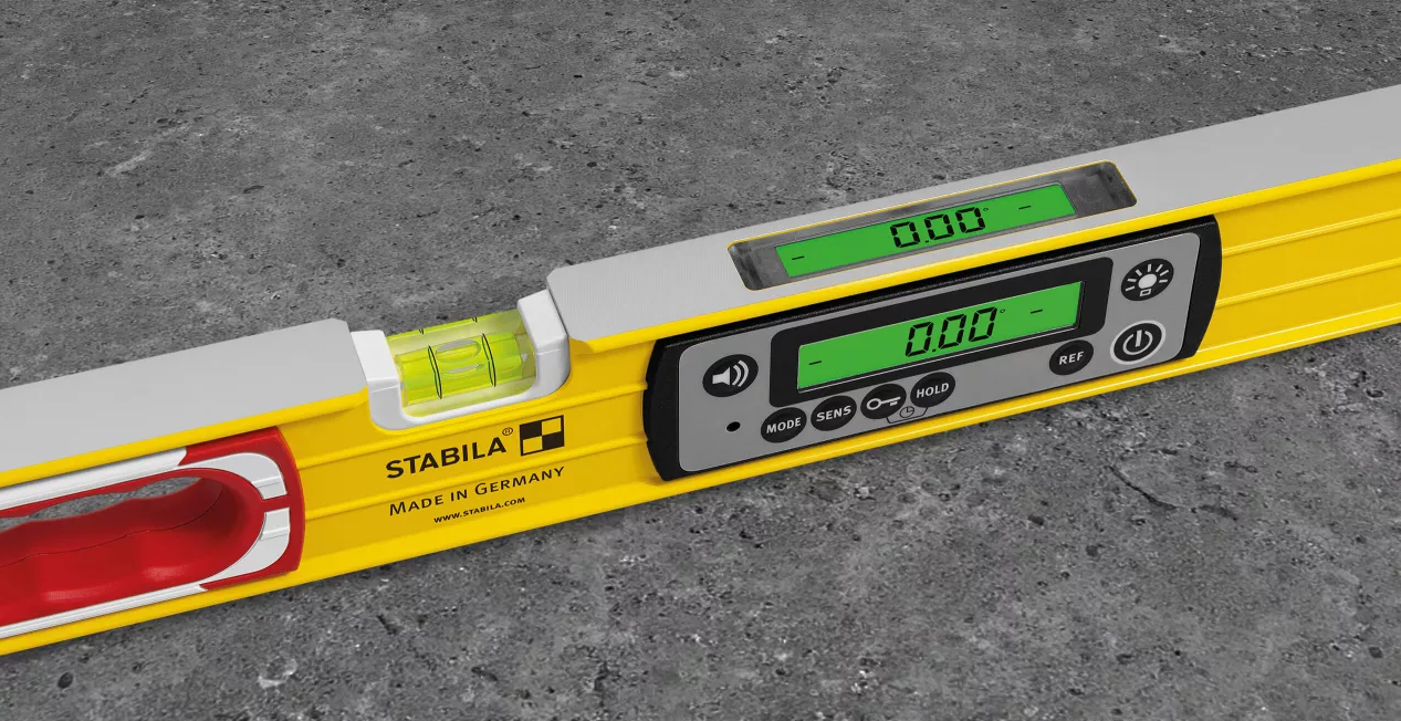Stabila 39516 16" Type 196 DL Digital TECH Level digital display modes