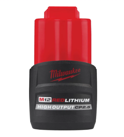 Milwaukee 48-11-2425 M12™ REDLITHIUM™ CP2.5 Battery
