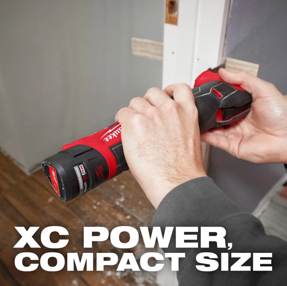 Milwaukee 48-11-2425 M12 REDLITHIUM High Output CP2.5 Battery XC power compact size