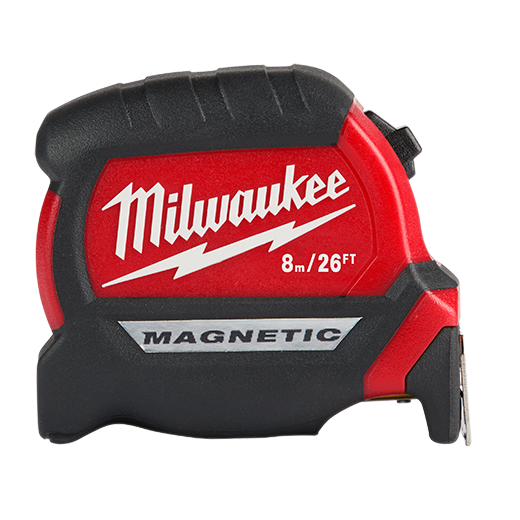 Milwaukee 8m/26ft Wide Blade Tape Measure 48-22-0326