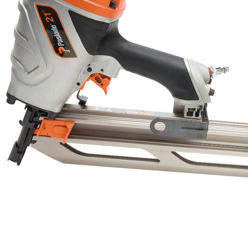 Paslode F350-21 Round Head Framing Nailer, 2" to 3-1/2" strip