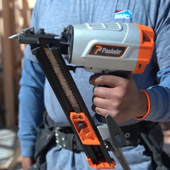 Paslode F150S-PP Positive Placement Metal Connector Nailer, 1-1/2" contractor jobsite
