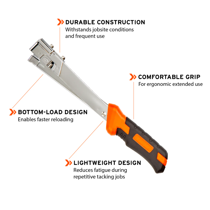 Paslode CHT 516000 Compact Hammer Tacker features