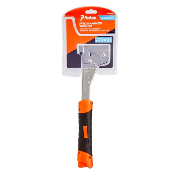 Paslode PRO-HT Pro Heavy-Duty Hammer Tacker 516050 packaged