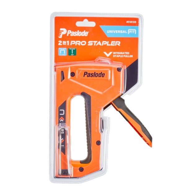 Paslode 2-IN-1 Pro Manual Stapler 516100 package