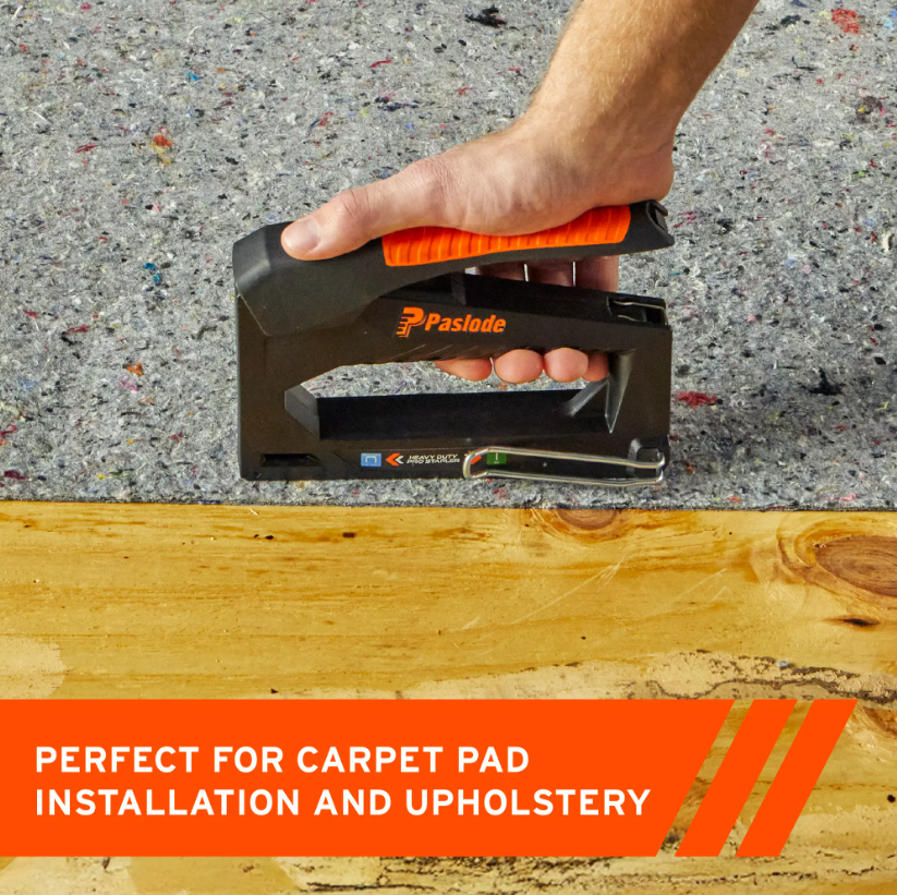 Paslode HD-PRO 516200 Heavy-Duty Pro Manual Stapler for carpet pad & upholstery