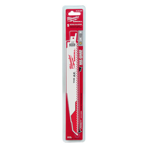 9" 5 TPI AX Sawzall Demolition Wood Cutting Blade 48-01-7026 Bulk Package