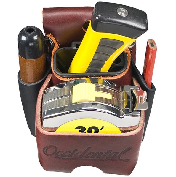 Occidental Leather 5522 Belt Worn Tool & Tape Holder top view