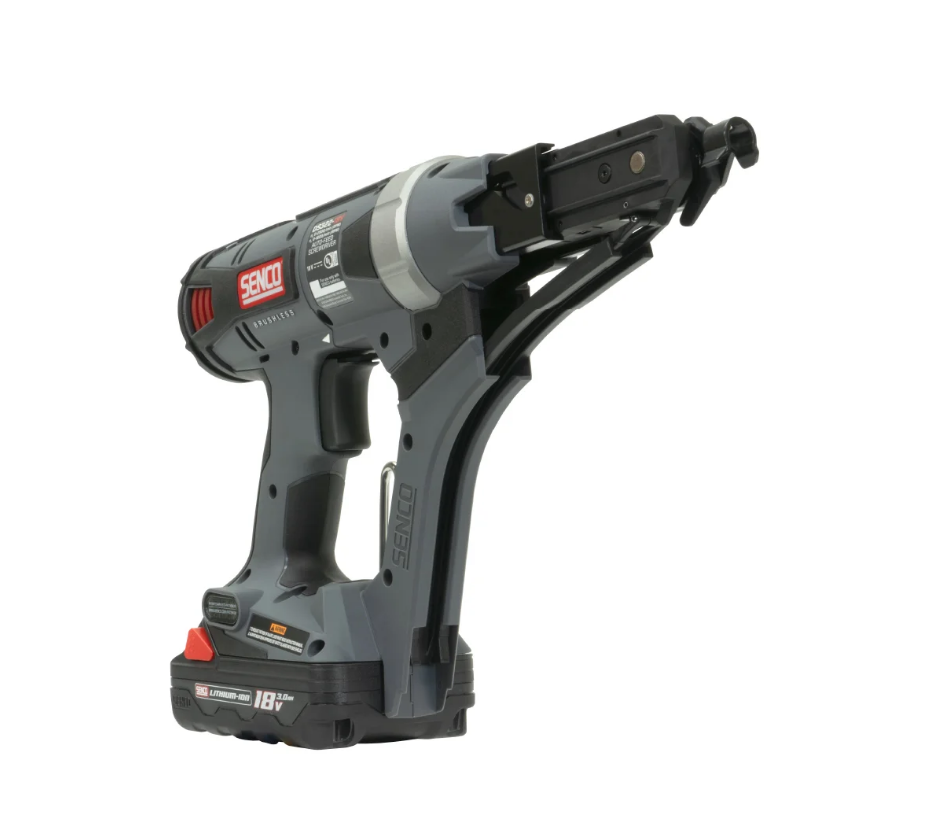 Senco DS322-18V Auto-Feed Cordless Screw Gun, 1" to 3" w/ battery