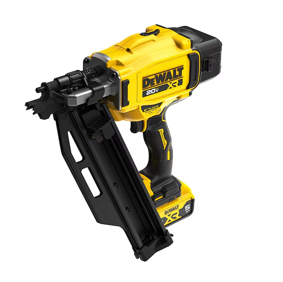 Dewalt DCN920P1 20V MAX Cordless 21-Degree Framing Nailer Kit, 2 to 3-1/2" brushless motor