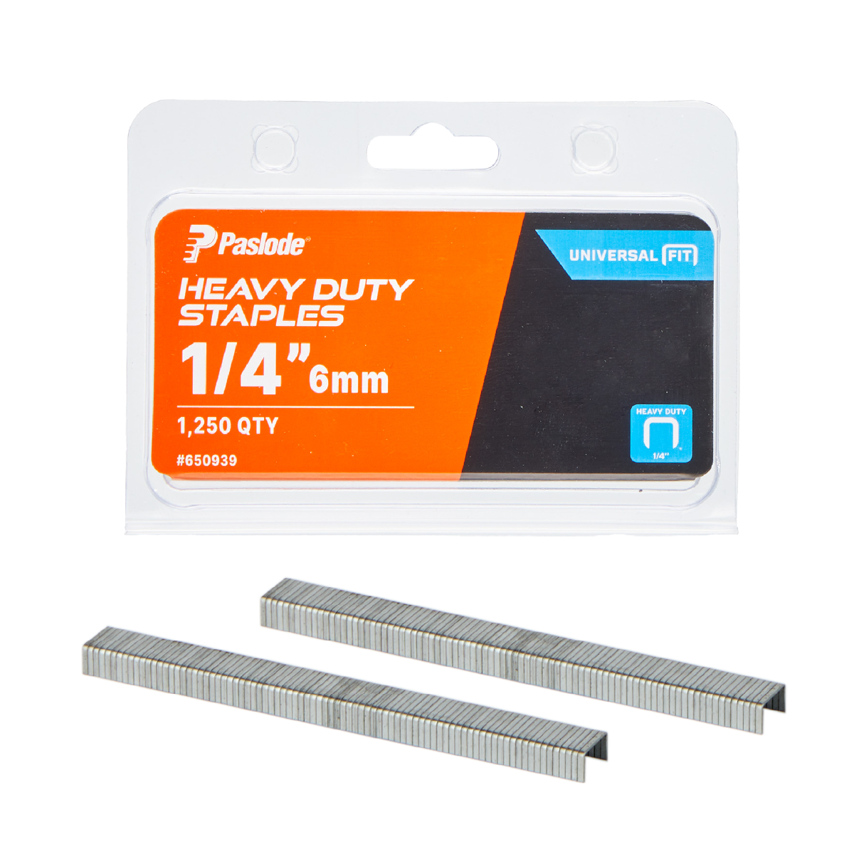 20 Gauge Heavy-Duty 3/8" Crown x 1/4" Leg Galvanized Staple 650939